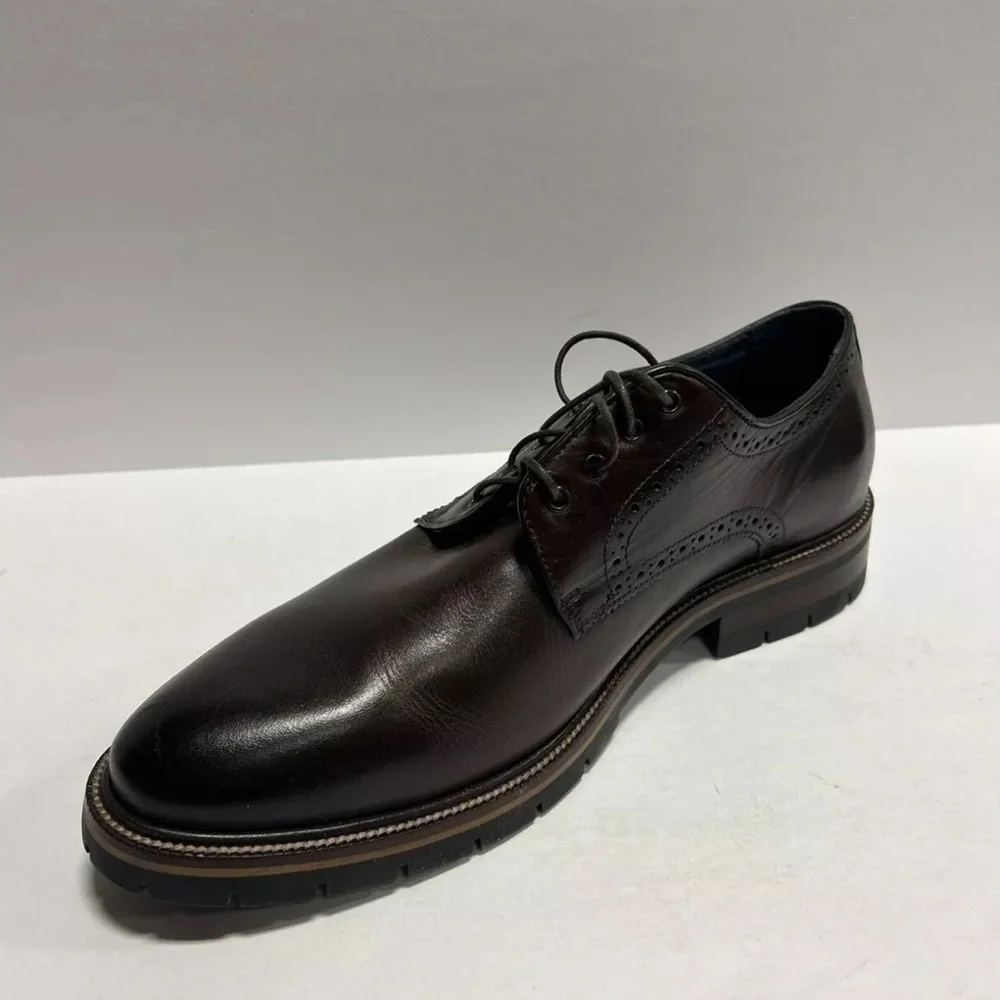 Johnston Murphy Cody Oxford Dress Shoe Brown 11 M